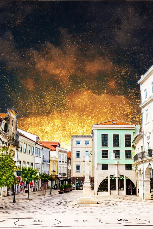 1828: Mártires da Liberdade, Instalação de Videomapping