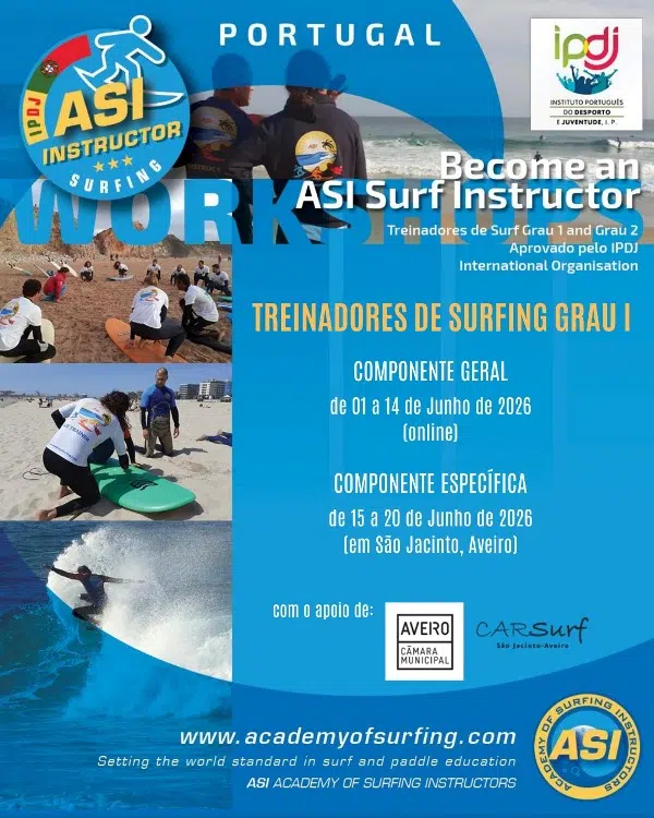 Curso de treinadores de Surfing Grau I
